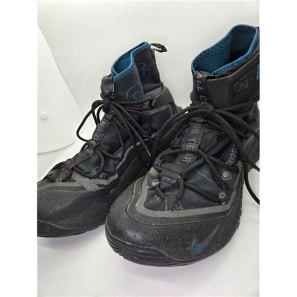 Nike ACG AIR Terra Antarktik GORE-TEX Boots Men's 9 Black Midnight Winter Shoes - Picture 4 of 7